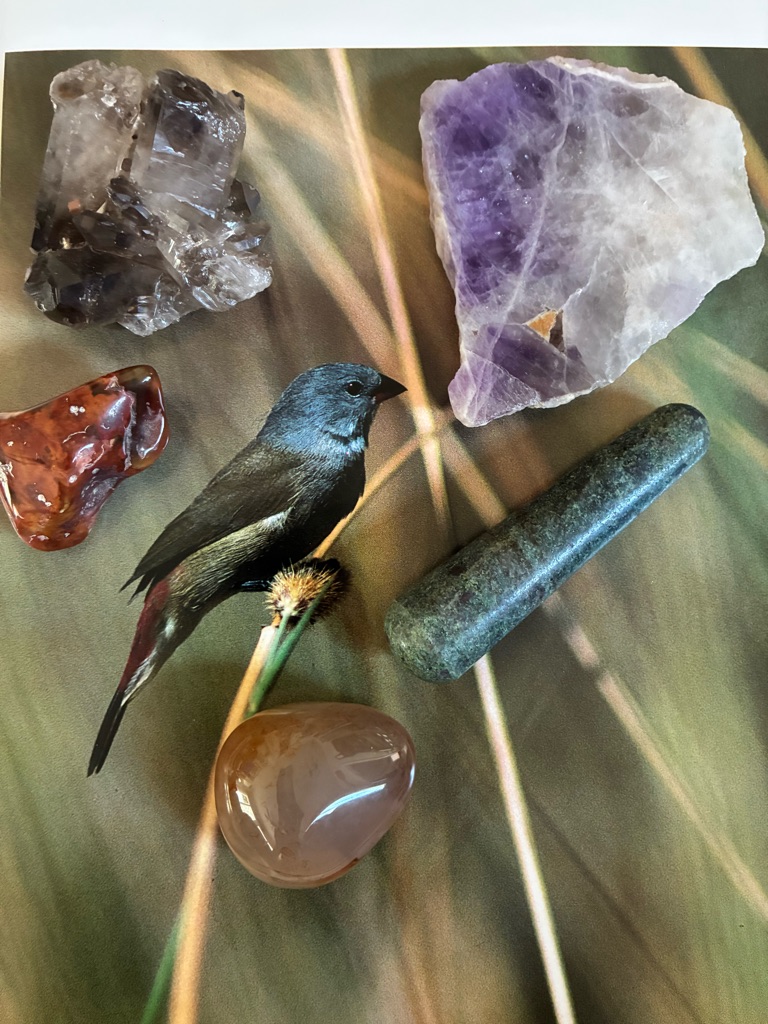 5 Piece Healing Crystal Gift Box - Kaolinite Wand (Rare)